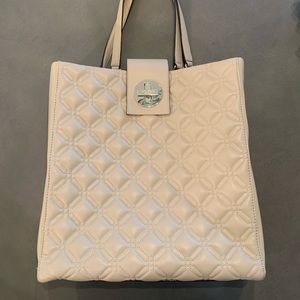 Kate Spade leather quilted shoulder bag